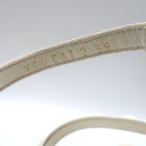 Valentino Rockstud Block-Heel Slide Sandals Cream Leather Size 39