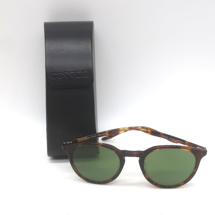 Barton Perreira Princeton 49mm Sunglasses Chestnut Tortoise/Vintage Green
