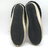 Golden Goose Glitter Superstar Sabot Shearling Sneakers Black Size 37