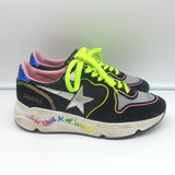 Golden Goose Running Sole Do You Wanna Be My Sunshine Sneakers Black Size 38