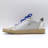 Golden Goose Ball Star Low Top Sneakers White & Neon Pink Leather Size 37