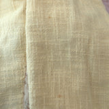 Vintage Roberto Cavalli Ruffle-Front Jacket Yellow Cotton-Blend Size Medium