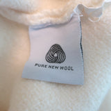 Max Mara Smirne Puff Sleeve Jacket Cream Wool Size 8