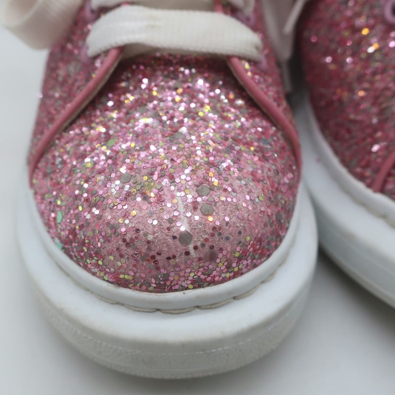 Alexander McQueen Glitter Oversized Sneakers Pink Size 38