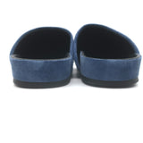 Sandro Elypsee Rhinestone-Embellished Clog Mules Blue Suede Size 41 NEW