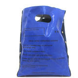 Sacai Tote Navy Canvas Large Shoulder Bag