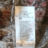 Alexander McQueen Sleeveless Ruffle Blouse Light Pink Floral Print Silk Size 42