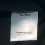 Gucci Tom Ford Herringbone Straight Leg Trousers Gray Wool Size 38