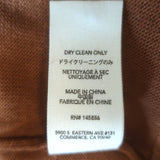 THE GREAT The Fringe Cardigan Bronze Brown Size 3
