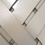 Bottega Veneta Point Basket Tote Taupe Intrecciato Leather Bag