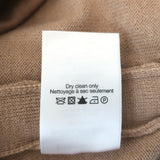 Veronica Beard Mixed Media Sweater Beri Camel Wool & Blue Striped Size Medium