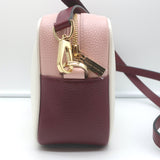 Golden Goose Star Crossbody Bag Cream/Pink Hammered Leather