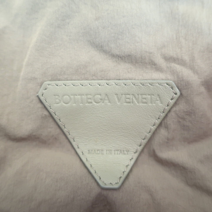 Bottega Veneta Point Basket Tote Taupe Intrecciato Leather Bag