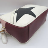 Golden Goose Star Crossbody Bag Cream/Pink Hammered Leather