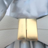 Polene Beri Small Crossbody Bag Cream Grained Leather NEW
