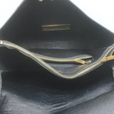 Celine Blade Shoulder Bag Black Snakeskin Medium Crossbody