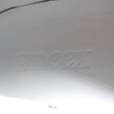 Sneex The Tepper High Heel Single Strap Sneakers White Mesh & Leather Size 9