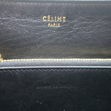 Celine Blade Shoulder Bag Black Snakeskin Medium Crossbody
