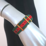 Gucci G-Timeless L'Aveugle Par Amour Watch Green & Red Web