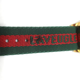 Gucci G-Timeless L'Aveugle Par Amour Watch Green & Red Web