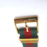 Gucci G-Timeless L'Aveugle Par Amour Watch Green & Red Web
