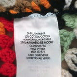 Alice + Olivia Anderson Cropped Crochet Cardigan Multicolor Cotton Size Small