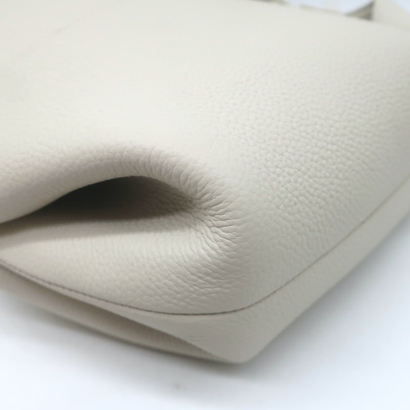 Polene Beri Small Crossbody Bag Cream Grained Leather NEW