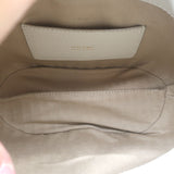 Polene Beri Small Crossbody Bag Cream Grained Leather NEW