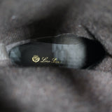 Loro Piana True Boots Chocolate Suede Size 38 NEW