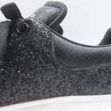 Alexander McQueen Glitter Oversized Sneakers Black Size 38.5