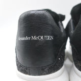 Alexander McQueen Glitter Oversized Sneakers Black Size 38.5