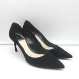 Christian Dior Essence 70 Pumps Black Suede Size 37 Pointed Toe Heels