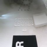 Golden Goose Superstar Glitter-Heel Sneakers White Leather & Purple Size 40