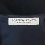 Bottega Veneta Sleeveless Ruffled Peplum Dress Black Wool Crepe Size 40