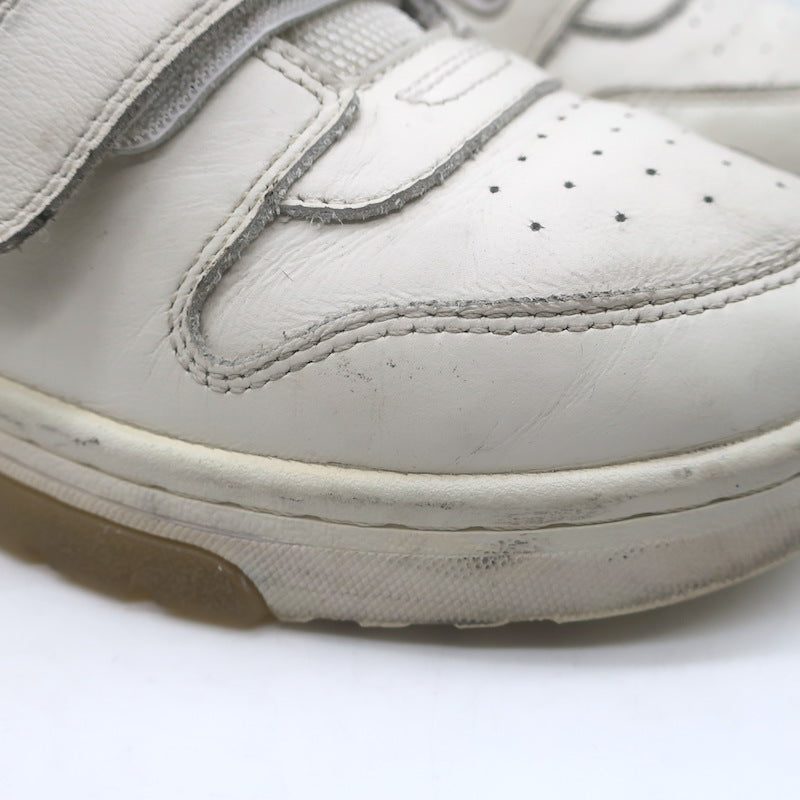 Off-White c/o Virgil Abloh Out of Office Sneakers White Leather Size 36