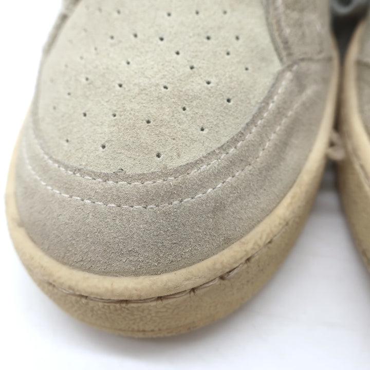 Golden Goose Ballstar perforated beige suede toe box