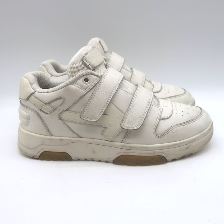 Off-White c/o Virgil Abloh Out of Office Sneakers White Leather Size 36