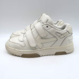 Off-White c/o Virgil Abloh Out of Office Sneakers White Leather Size 36