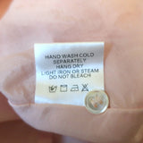 Xirena Leana Tie-Waist Mini Dress Soft Blush Cotton-Silk Size Extra Small NEW