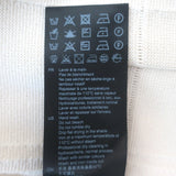 Sandro Lore Faux Pearl-Button Cardigan Ecru Stretch Knit Size 3