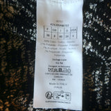 Christian Dior Houndstooth Tweed Skirt Suit Black/White Cotton-Blend Size US 2/4