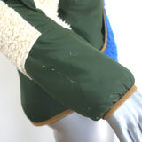 THE GREAT x Eddie Bauer Colorblock Fleece Jacket Cream/Multi Size Extra Small