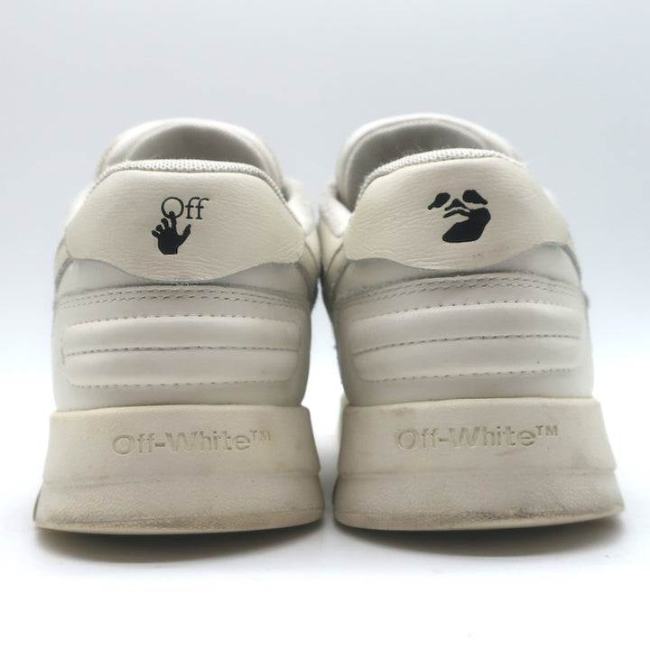 Off-White c/o Virgil Abloh Out of Office Sneakers White Leather Size 36