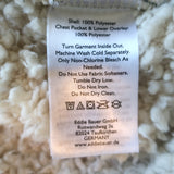 THE GREAT x Eddie Bauer Colorblock Fleece Jacket Cream/Multi Size Extra Small