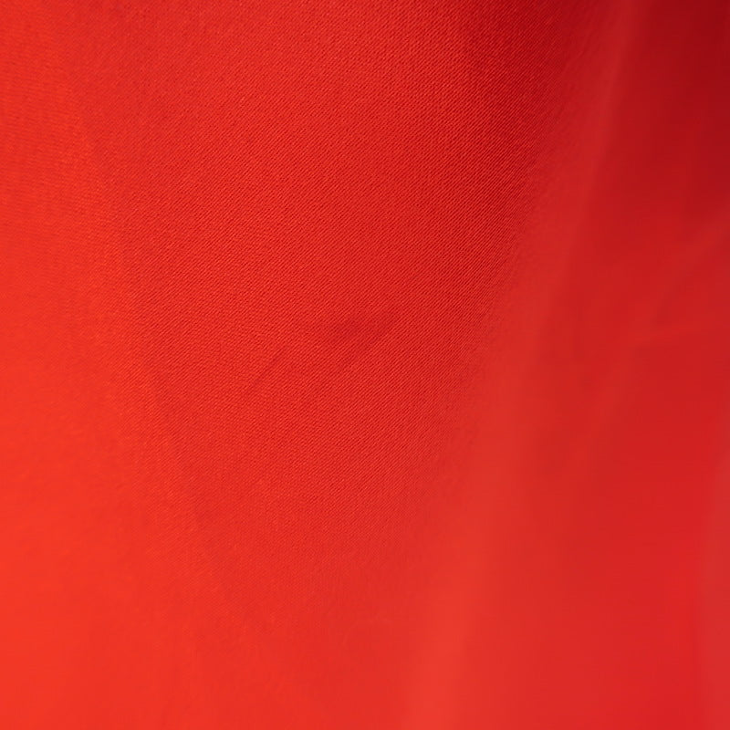 Balenciaga Fluid Silk Satin Slip Dress Red Size 40
