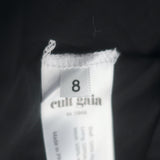 Cult Gaia Charlique Strapless Pleated Mini Dress Black Size 8 NEW