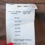 Prada Suede Trench Coat Light Brown Size 42 Belted Jacket