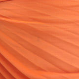A.L.C. Delfina pleated one-shoulder cutout midi dress in orange, authentic pre-owned, good condition