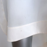 Chloe Mini Dress Milk Silk Size 38 Long Sleeve Tunic Top