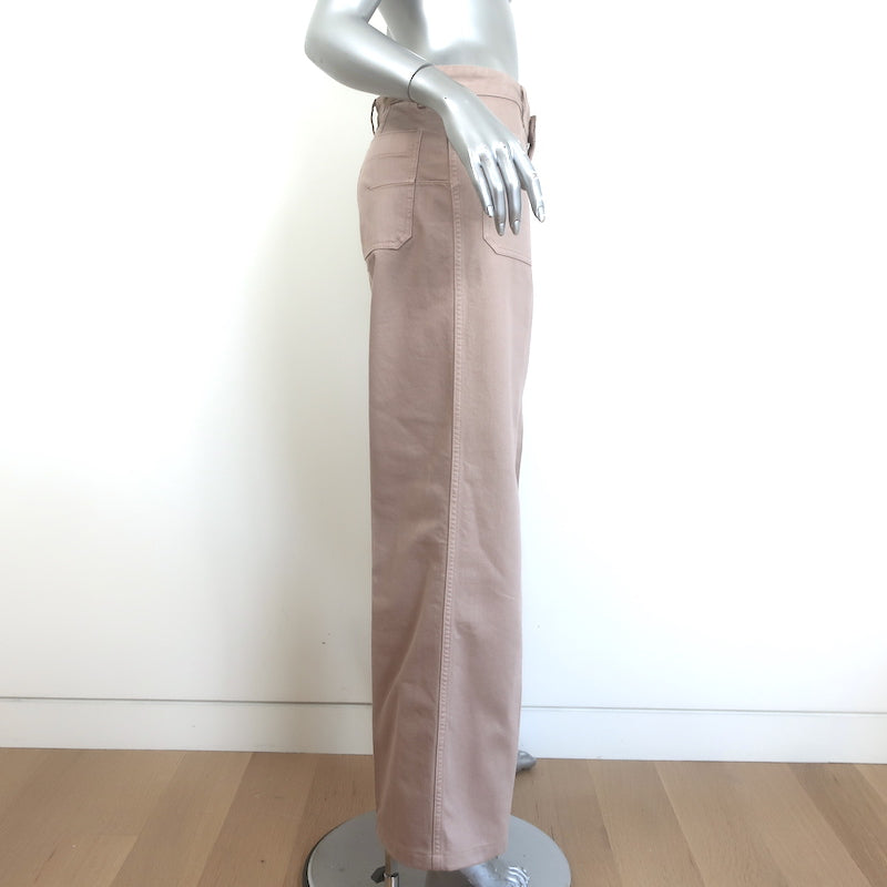 Christian Dior Dior 8 D04 Flared Jeans Blush Beige Size US 6
